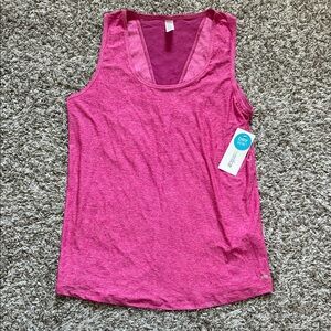Pink Performance Tank Top